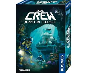 KOSMOS 680596 The Crew, Mission Deep Sea Cooperative Card Game for 3 to 5 Players with Variant for Two People, Board Game, Successor of the Game of the Year 2020: The Crew.