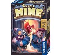 Kosmos 680770 My Gold Mine, Exciting Card Game for 2-6 Players from 7 Years, in Practical Open & Play Magnetic Box, Travel Game, Small Gift for Children and Adults, Party Game