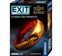 Kosmos 682248 EXIT The Lord of the Rings Shadow Over Middle-earth Level Escape Room Game Exit Game for 1 to 4 Players from 10 Years A Unique Board Game