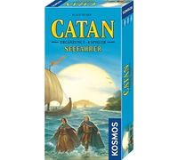 Kosmos 682729 CATAN - Seefahrer Ergänzung für 5-6 Personen, Ergänzung zur CATAN Erweiterung Seefahrer, Gesellschaftsspiel ab 10 Jahre für 2-6 Personen, Strategiespiel, Brettspiel, Siedler von Catan