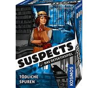 Kosmos 682897 Suspects - Deadly Tracks, The Detective Game, Crime Game, Board Game as Crime to Determine, Solve Murder Case from 12 Years for 1-5 People