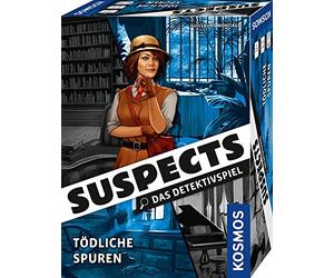 Kosmos 682897 Suspects - Deadly Tracks, The Detective Game, Crime Game, Board Game as Crime to Determine, Solve Murder Case from 12 Years for 1-5 People