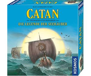 KOSMOS 682972 CATAN - Szenarien für Seefahrer - Die Legende der Seeräuber, Erweiterung zur Erweiterung "Seefahrer", Strategiespiel für 2-4 Personen ab 12 Jahre, Brettspiel Klassiker Siedler von Catan