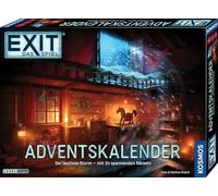 KOSMOS 683009 EXIT The Game Advent Calendar, The Silent Storm with 24 Exciting Puzzles from 10 Years, Escape Room Game Before Christmas, for Children, Teenagers and Adults