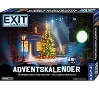 KOSMOS 683702 EXIT The Game Advent Calendar: The Missing Hollywood Star, with 24 Exciting Puzzles from 10 Years, Escape Room Game Before Christmas