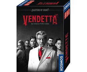 Kosmos 683825 Masters of Crime Vendetta - Immersive Thriller Experience, Crime Scene Escape Game for Adults Puzzle Game Detective Crime Exit Game Fall Escape Room Game Crime Game
