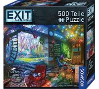Kosmos 683979 EXIT® - The Puzzle: The Hidden Atelier, 500 Piece Puzzle, for Adults and Children from 10 Years, Escape Room Puzzle for Beginners with Puzzles