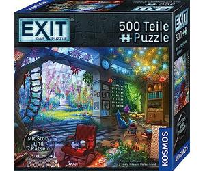 Kosmos 683979 EXIT® - The Puzzle: The Hidden Atelier, 500 Piece Puzzle, for Adults and Children from 10 Years, Escape Room Puzzle for Beginners with Puzzles