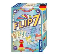 Kosmos Flip 7: Casino Card Game for 3-18 Players, Ages 8+