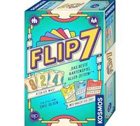 Kosmos Flip 7: Casino Card Game for 3-18 Players, Ages 8+