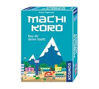 Kosmos 692322 Machi Koro - Build Your Town! Quick Assembly - Lots of Fun, Compact Game with Cards and Dice, for 2 to 4 People, from 8 Years, Board Game