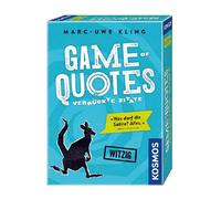 Kosmos 692926 Game of Quotes NEW Skill Game Tactics Fun Funny