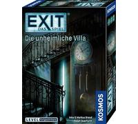 Kosmos 694036 - EXIT - The Game, The Scary Villa, Level: Advanced, Escape Room Game, 1-4 Players Aged 12 And Over, One-Time Event Game For Adults And Children (German Edition)