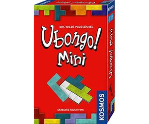 Kosmos 712679 Ubongo! Mini Gift Game, The Wild Puzzle Game, Tile Game from 7 Years for 1-4 People, Mini Edition of the Classic Board Game, Family Game, Small Gift