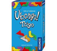 Kosmos 712693 Ubongo! Trigo The Famous Tile Game in Triangular Pieces, Gift Game for 1 to 4 People, from 7 Years, Family Game, Board Game, Travel Game, Small Gift, Gift