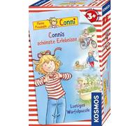 KOSMOS 712808 Connis Beautiful Experiences - Children's Game & Puzzle Game with Conni, Lovingly Illustrated, Promotes Motor Skills & Concentration, Short Playing Time, Family Game for 1-4 Children