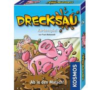 Kosmos 740276 - Card game Drecksau | Fun card game for kids, family and adults, ideal for on the go