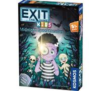 Thames & Kosmos EXIT: Kids - Midnight Spooktacular, Escape Room Card Game, Family Games for Game Night, Board Games for Kids and Parents, For 1 to 4 Players, For Ages 5+
