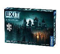 Thames & Kosmos 692880 | EXIT: Nightfall Manor Jigsaw 4 Different Puzzles to Complete | 1-4 Players | Ages 10+
