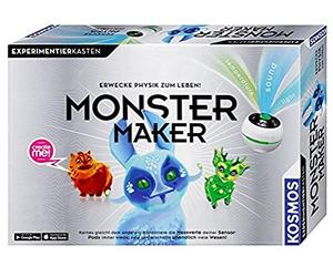 Kosmos Senso Monsterlab / Monster Maker Kit, Science Fundamentals Kit for Kids, Unisex, Ages 8+, Sensors for Measuring Physical Values, Sparks Interest in Science and Technology