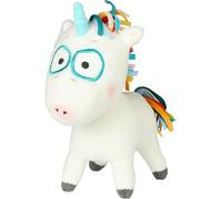 Kosmos The NEINhorn Cuddly Toy, 21 cm, with Colourful Mane, Cuddly Soft Fur and Typical Neinhorn Charm, Stuffed Toy for Children and Adults, Plush Toy, Great Gift Idea