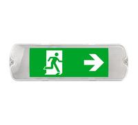 Kosnic Mulu, emergency light & Exit Sign, 5W, 190lm, 6500K, - EESN0105S65