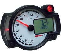 Koso Moto Motorcycle Motorbike Dash Panel RX2-NR GP-Style Tachometer Race