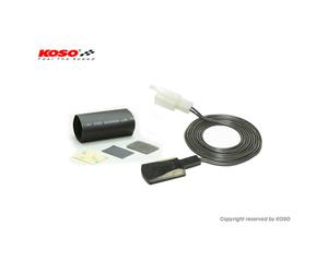 KOSO Thumb heater for heating handles, black