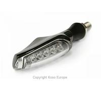 KOSO Unlimited LED Indicator Matte Black/Translucent Universal by unit