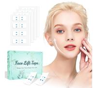 KOSOBO Face Tape Lifting Face Lift Tape Under Makeup,Neck Lifting Tape Invisible Face Lifter Tape for Sagging Skin, 200PCS Neck Tape for Women T7KL