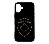 Kosovo Coat of Arms - Kosovo Flag Case for iPhone 16 Plus