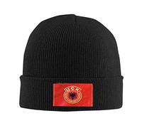 Kosovo Liberation Army Uck Skull Hat Without Brim Cooler Winter Warm Knitted Hat Unisex Adult Old Alban Flag Eagle Hat, blue, One size