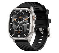 KOSPET Magic P10 GPS Smart Watch for Men Women, 50-Day Battery Life, 1.96" AMOLED, 5ATM Waterproof Fitness Watch with Heart Rate, SpO2 and Sleep Monitoring, Smartwatch for Android and iOS (Silver)