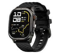 KOSPET Magic P10 Smart Watch for Men & Women with GPS,50-Day Battery Life,1.96" AMOLED, 5ATM Waterproof Fitness&Health Watch,Heart Rate&Sleep Monitoring,Compatible with Android &iOS Black