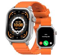 KOSPET Smart Watch for Women Men, 1.96'' AMOLED Fitness Watch with Answer/Make Calls, One-Tap Health Check, Sleep Tracker, 25 Days Battery Life, IP68 Waterproof, Compatible with Android iOS (Silver)