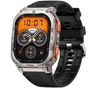 Kospet Tank M3 Ultra Silver 13000014000 - Man - 48 mm - Smartwatch - Quartz with charger - Gorilla Glass Black 22 mm