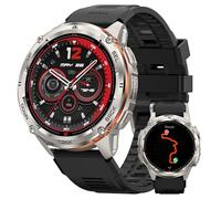 KOSPET TANK T3 Ultra 2 GPS Smart Watch for Men, Rugged Stainless Steel Body Military Smartwatch with Compass, Altitude & Air Pressure, 1.43" AMOLED, 5ATM/IP69K, 170+ Sports Modes (T3U2-Silver)