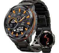 KOSPET TANK T3 Ultra 2 Smart Watch for Men, GPS, Metal Strap, Rugged Stainless Steel Case, 1.43” AMOLED, 5ATM Waterproof, Sleep Tracking Heart Rate Monitor, 170+ Sports Modes, Android iOS Compatible