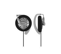 Koss Corporation KSC75 On Ear Open Back Clip-On Headphones, Black/Silver