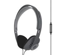 Koss KPH-30iK 193532 KPH30iK HiFi Headphones On Ear Headset, Volume control Black,Grey