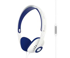 Koss KPH30iW HiFi On-Ear Headset, On-Ear Headset with Volume Control, White