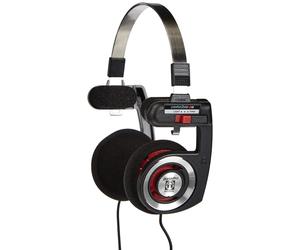Koss Porta Pro On-Ear Stereo Headphones - Red Hot Red Hot On-ear headphones