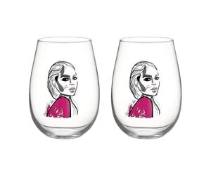 Kosta Boda All about you glass 57 cl 2-pack Next to you