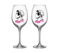 Kosta Boda All about you wine glass 52 cl 2-pack Embrace him
