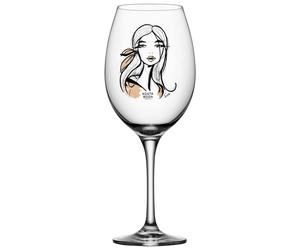 Kosta Boda - All About You Wine Glass 52 cl 2-pack, Wait For Her - Clear