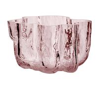 Kosta Boda - Crackle Candle Holder 58 mm, Pink - Pink