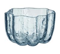 Kosta Boda - Crackle Candle Holder Circular 58 mm - Blue