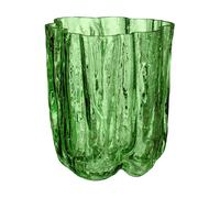 Kosta Boda Crackle vase 12,1 cm Dark green