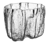 Kosta Boda - Crackle Vase, 16 cm - Clear