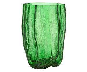 Kosta Boda - Crackle Vase Green, 37 cm - Green